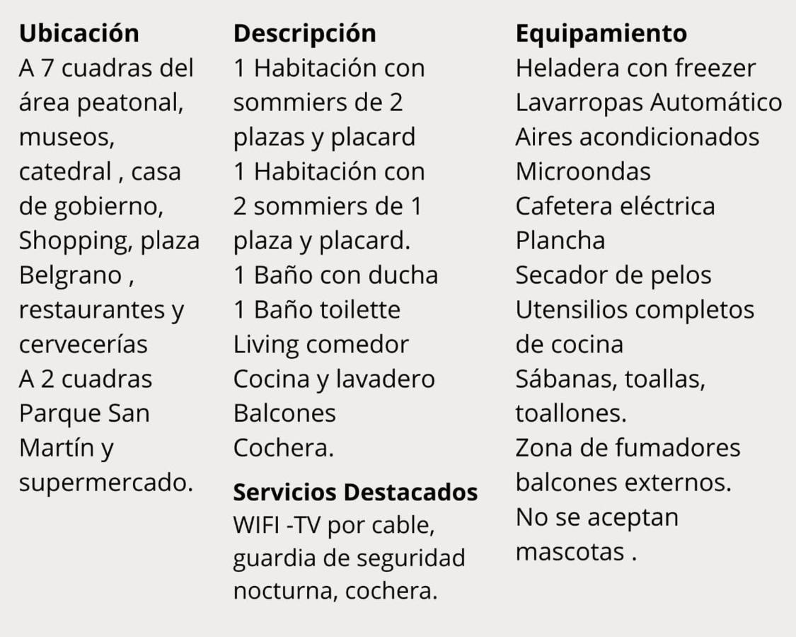 Appartement Locacion Jujuy à San Salvador de Jujuy Extérieur photo